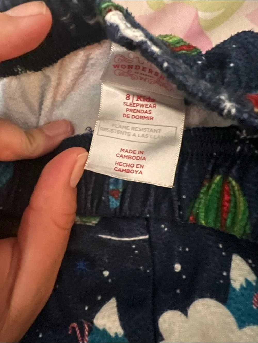 wonder nation Navy Hot Air Balloon Pajama Pants